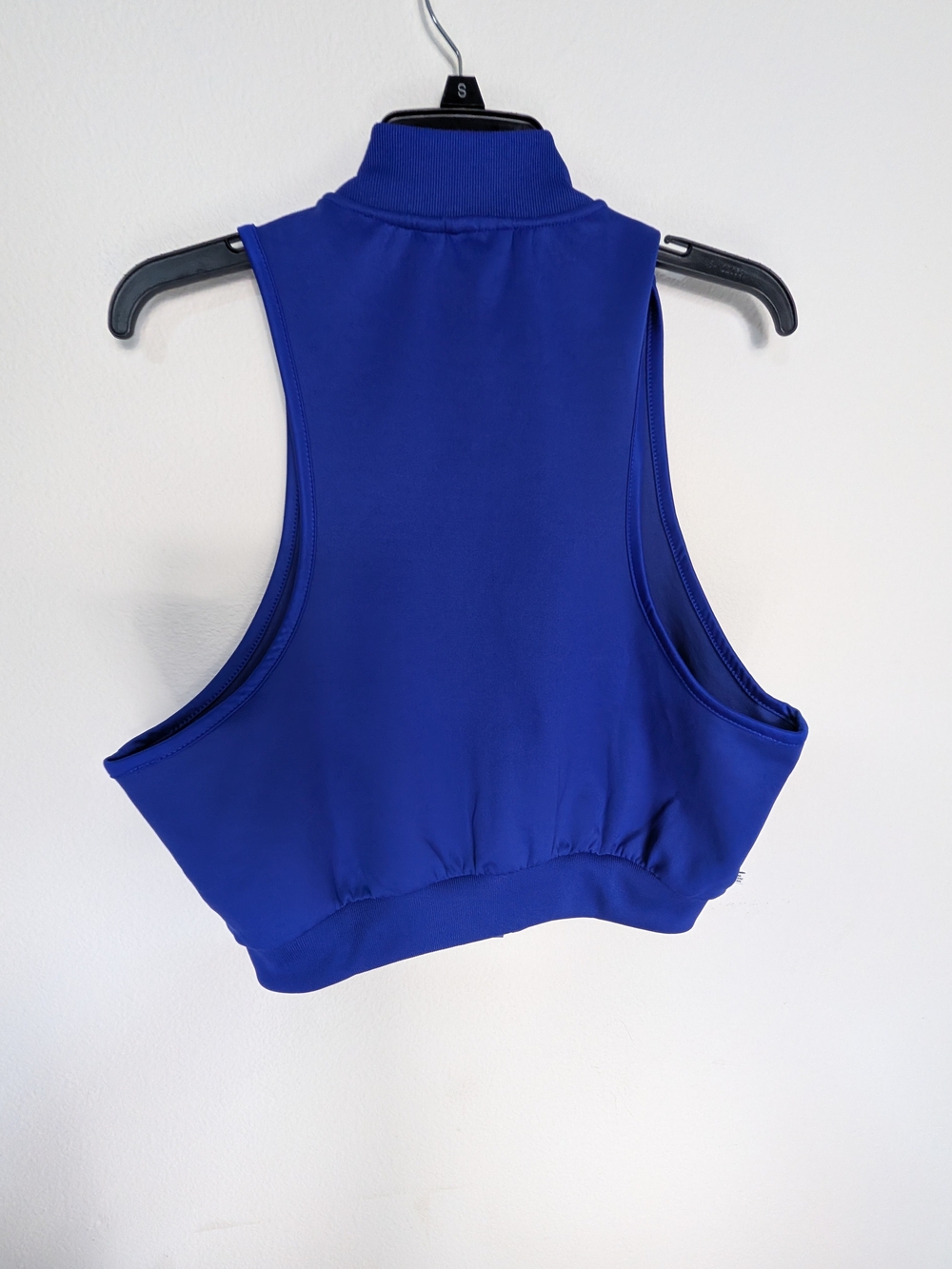 adidas Women's Blue Track Jacket - Classic Trefoil Detachable Sleves - Picture 8 of 12